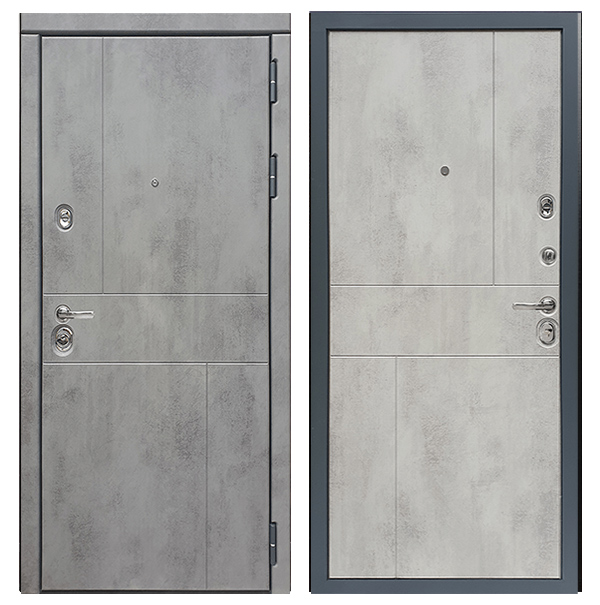 Входная дверь Дива МД-48 Бетон светлый