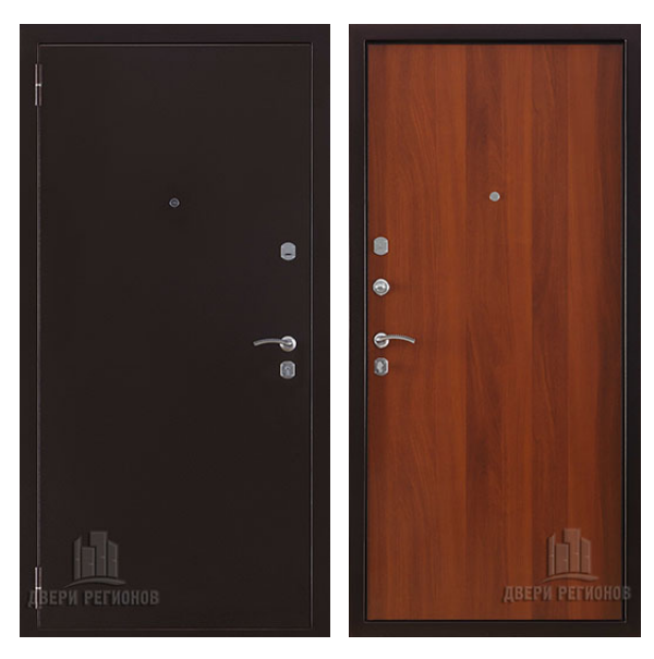 Входная дверь Двери регионов Триумф 2 итальянский орех