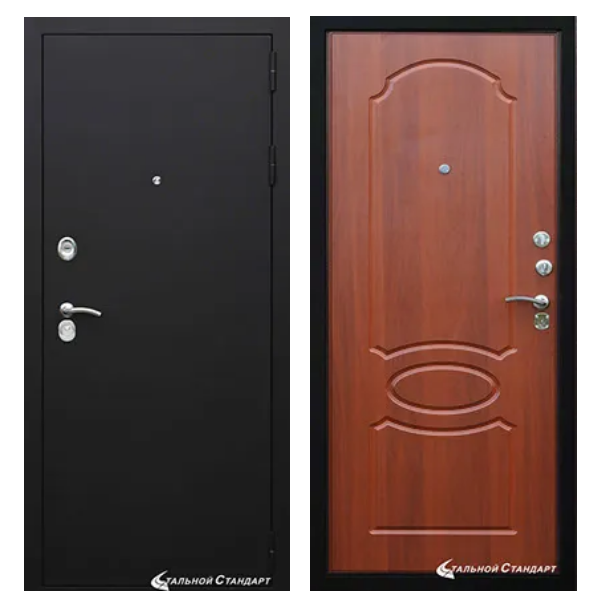 Входная дверь Стальной стандарт S2 (муар)