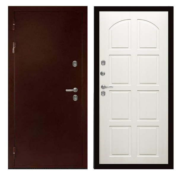 Входная дверь Дива 102 Антик медь терморазрыв