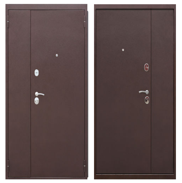 Входная дверь Феррони 7,5 см Полуторка металл-металл