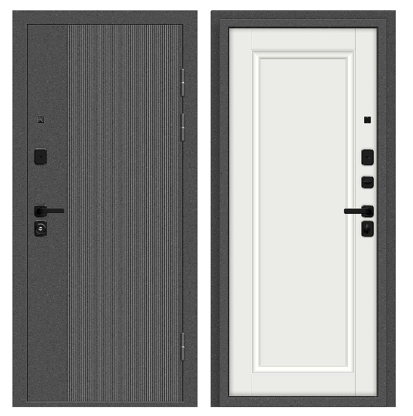 Входная дверь BRAVO Optim Z-2 Классика Белый