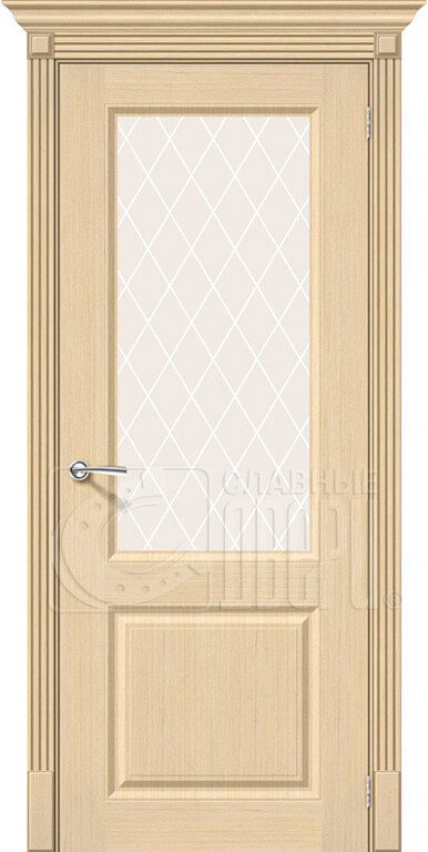 Межкомнатная дверь Браво Статус 13 White Сrystal