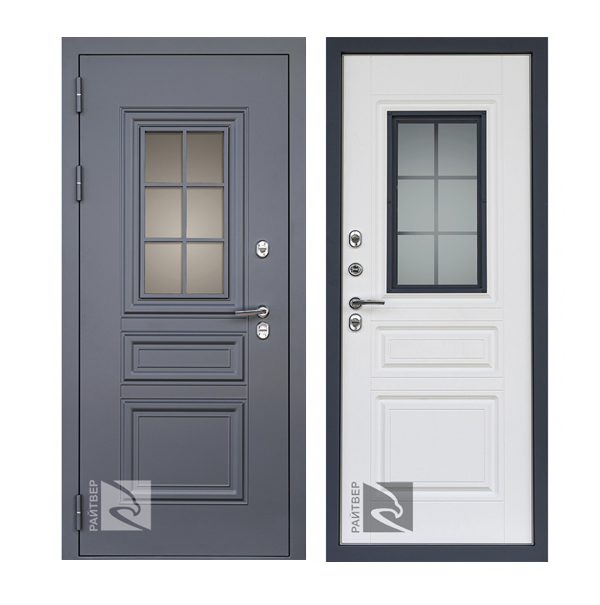 Входная дверь Райтвер ОСЛО Термо - Ясень белый