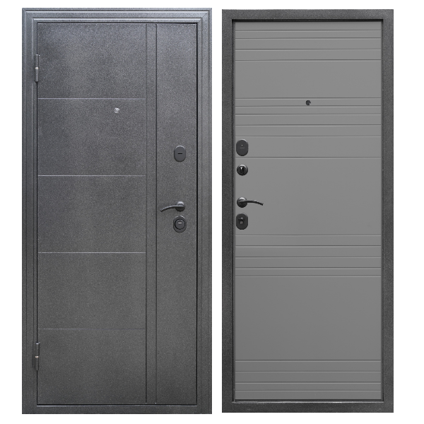 Входная дверь Форпост Олимп светло-серый софт