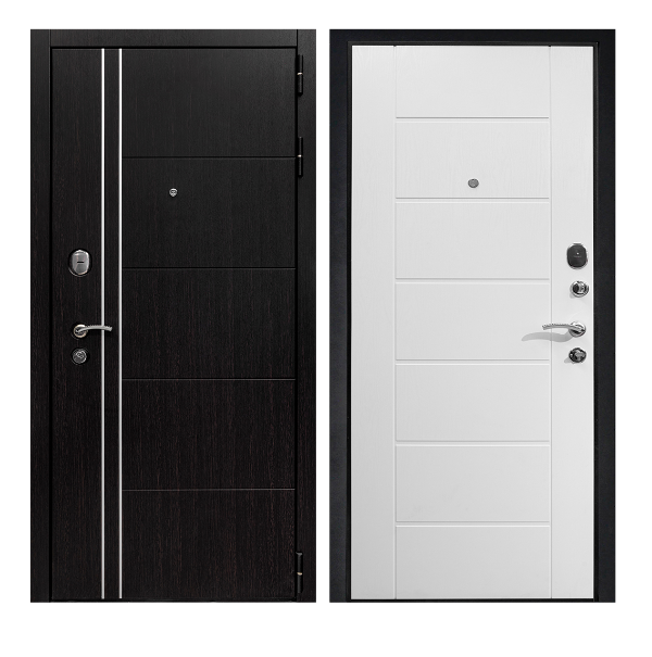 Входная дверь Райтвер Т-Люкс - Белое дерево