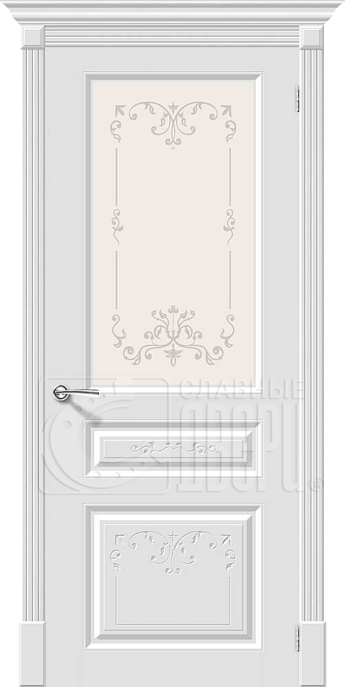 Межкомнатная дверь Браво Скинни 15-1 Art Эмаль