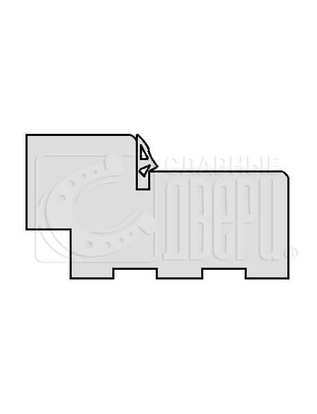 Коробка Браво (2100x70x35) с уплотнителем 1 шт.