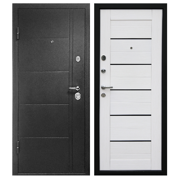 Входная дверь Форпост Эверест Царга Белый Дуб