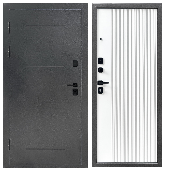 Входная дверь Форпост Монблан белый софт