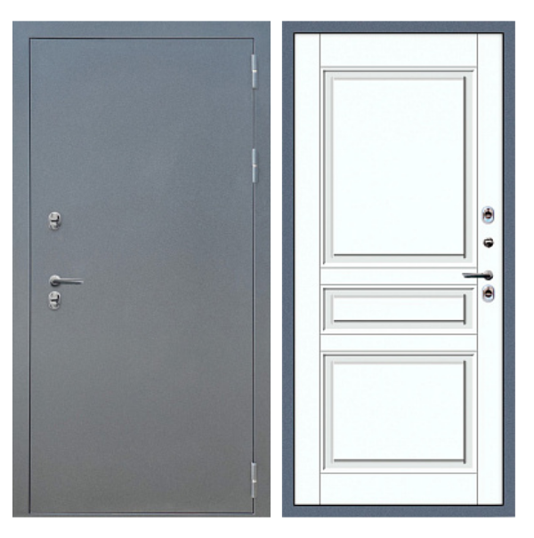 Входная дверь YoDoors-20 ТЕРМО - Velluto Bianco