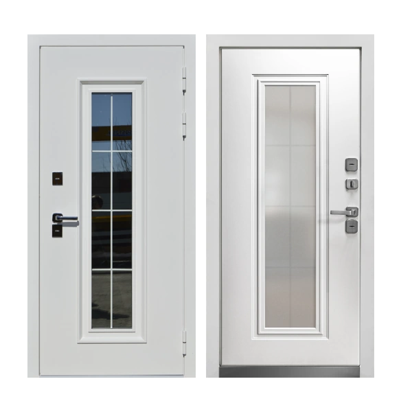 Входная дверь Luxor termo 4 Белая Шагрень