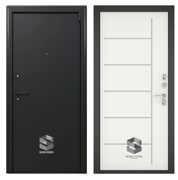 Входная дверь Sigma (Сигма) Комфорт Plus Ясень белый