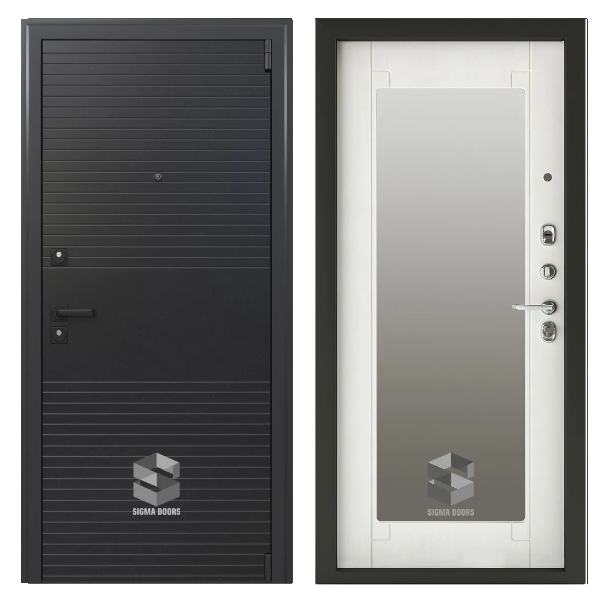 Входная дверь Сигма Комфорт Plus панель Black line