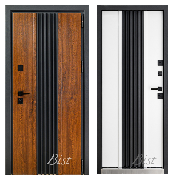 Входная дверь BIST ТИЦИАН ТЕРМО - Белое дерево