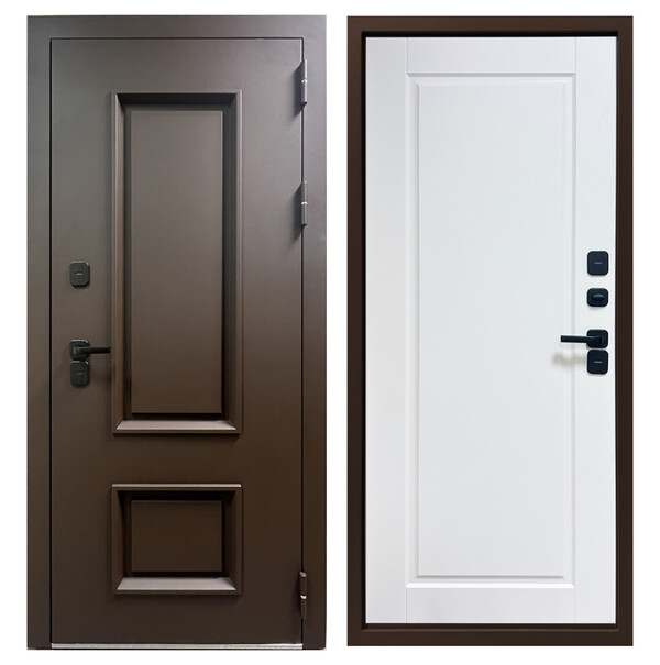 Входная дверь YoDoors-811 Термо - Velluto Bianco