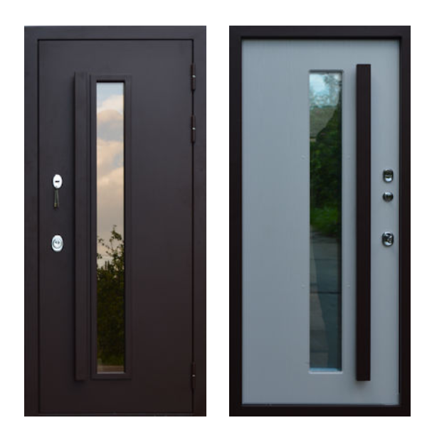 Входная дверь Броня Квадро 8017 с терморазрывом