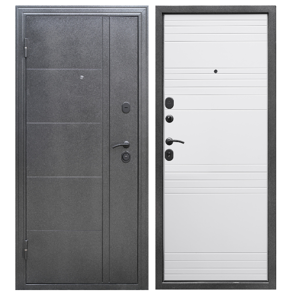 Входная дверь Форпост Олимп белый софт