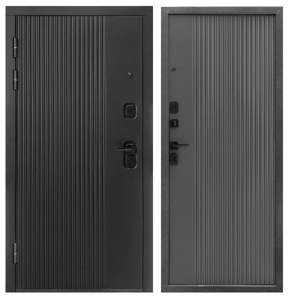 Входная дверь Форпост Спарта серый софт