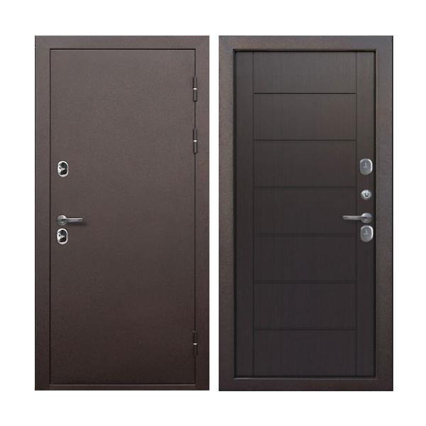 Входная дверь Феррони 11 см Термо медь Темный кипарис