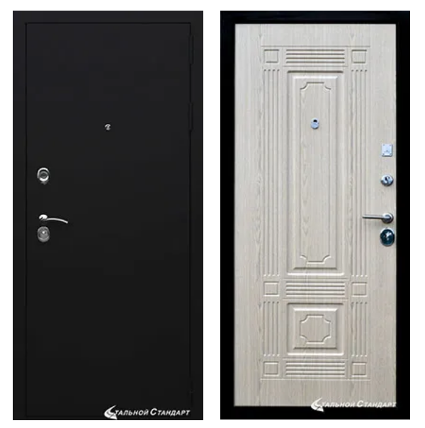 Входная дверь Стальной стандарт S10 (шагрень)