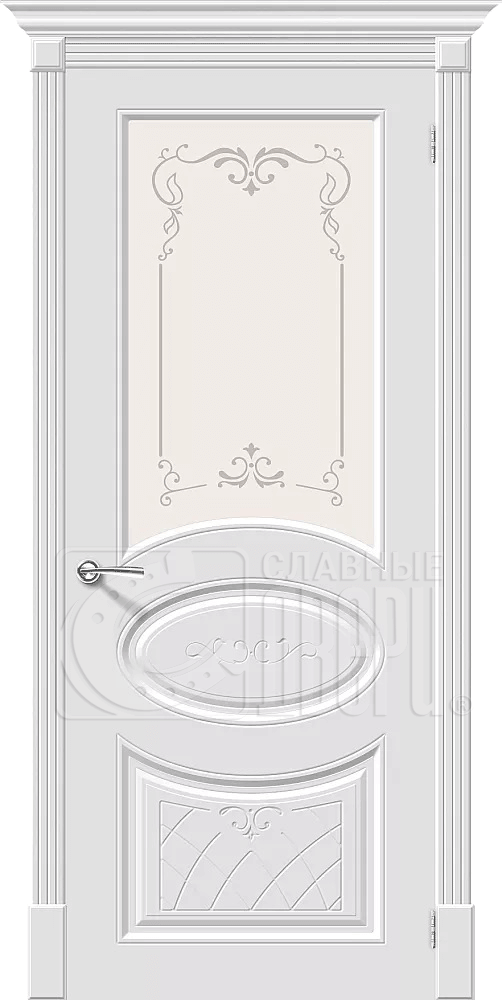 Межкомнатная дверь Браво Скинни 21 Art Эмаль