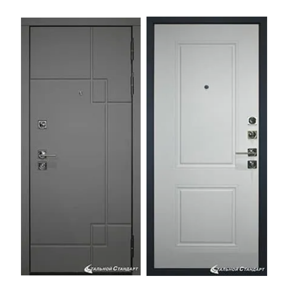 Входная дверь Стальной стандарт S19
