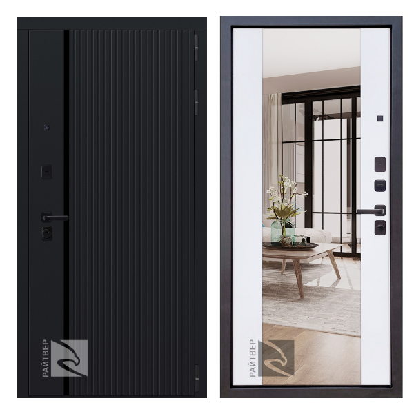 Входная дверь Райтвер Стайл Z - Белый софт