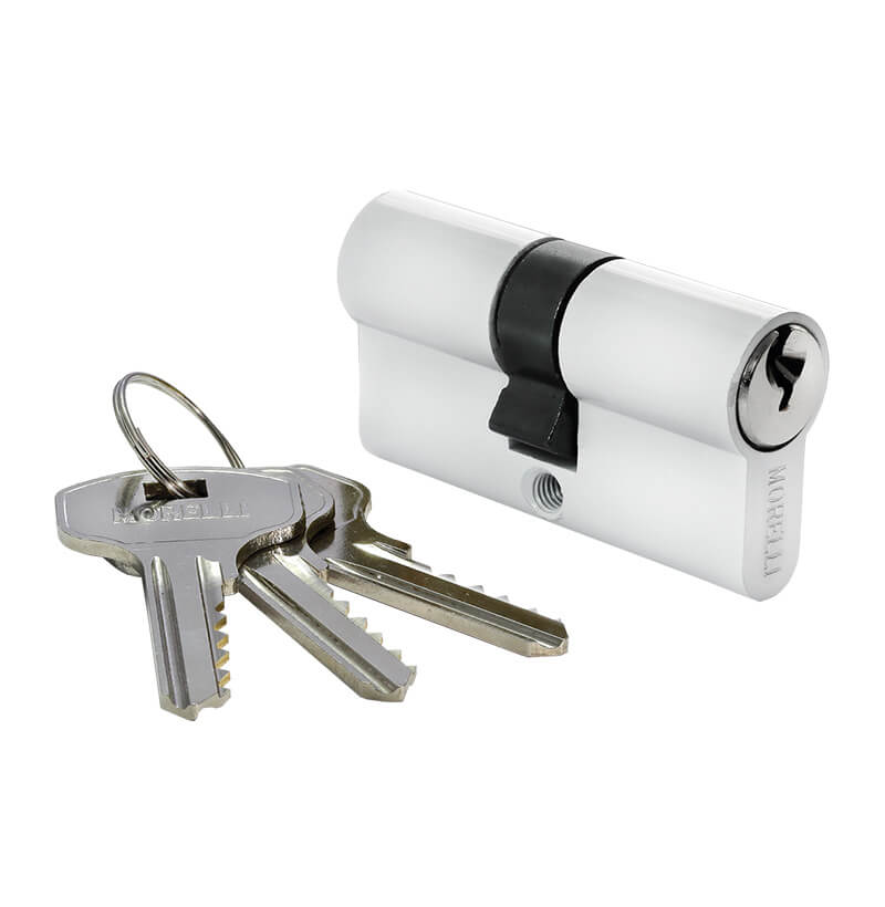 Ключевой цилиндр Morelli 60C ключ/ключ (60 мм)